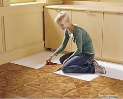 Selv leggende vinylgulv