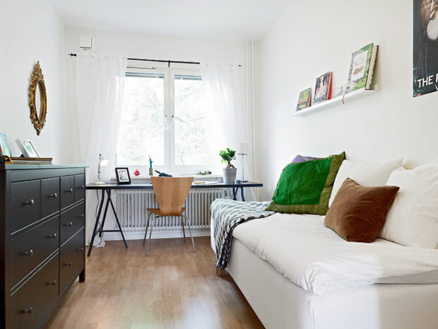6 designtips for et langt smalt rom + foto