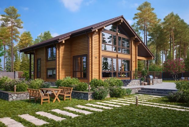 TOPP 11 interessante prosjekter av hus fra tømmer