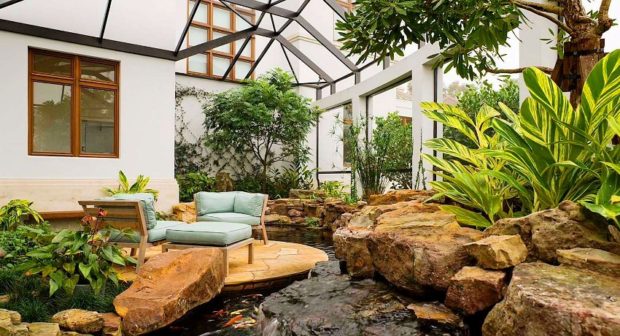 Vinterhage i et privat hus: 14 tips for å arrangere med egne hender + foto