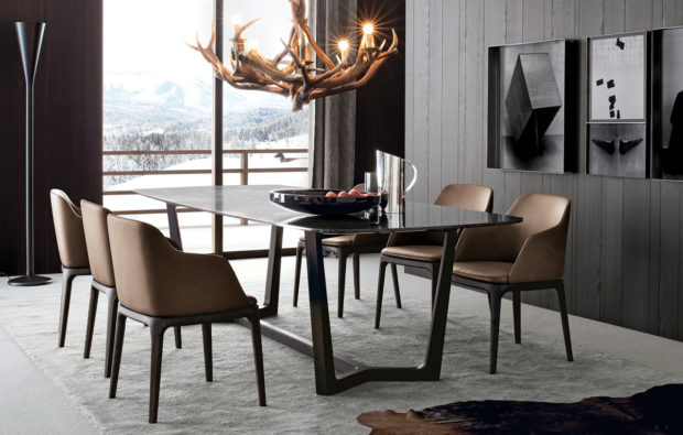 italienske spisestuemøbler i moderne stil