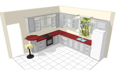 progetto di design della cucina