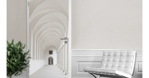 Fototapet på døren: 8 tips for valg og klistring