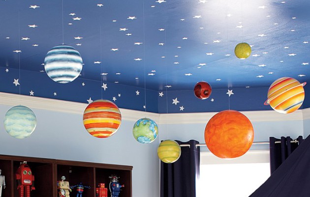 7 materiali per decorare il soffitto del vivaio