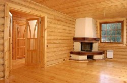 decorazione d'interni di pareti in legno