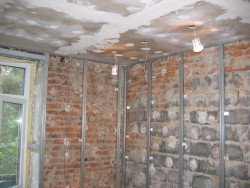 allineamento del muro con muro a secco 2